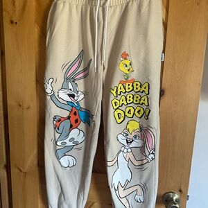 Looney Tunes Beige Joggers